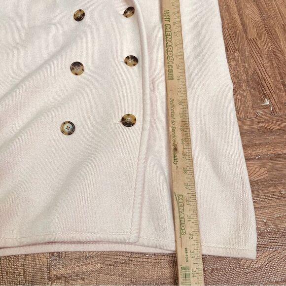 J.CREW Collection Wool Blend Oversized Double Breasted Sweater Coat Small J6333 - Picture 7 of 8